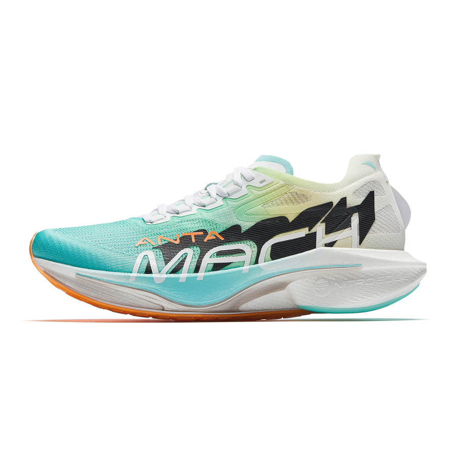 ANTA Anta Textile, Rubber Low top Running Shoes Men's