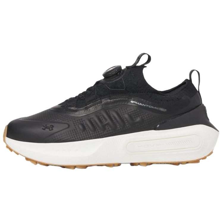 Under Armour Under Armour HOVR Phantom Cushioning Waterproof Coverage Support Impact Resistant Low top Golf Shoes Men's Black