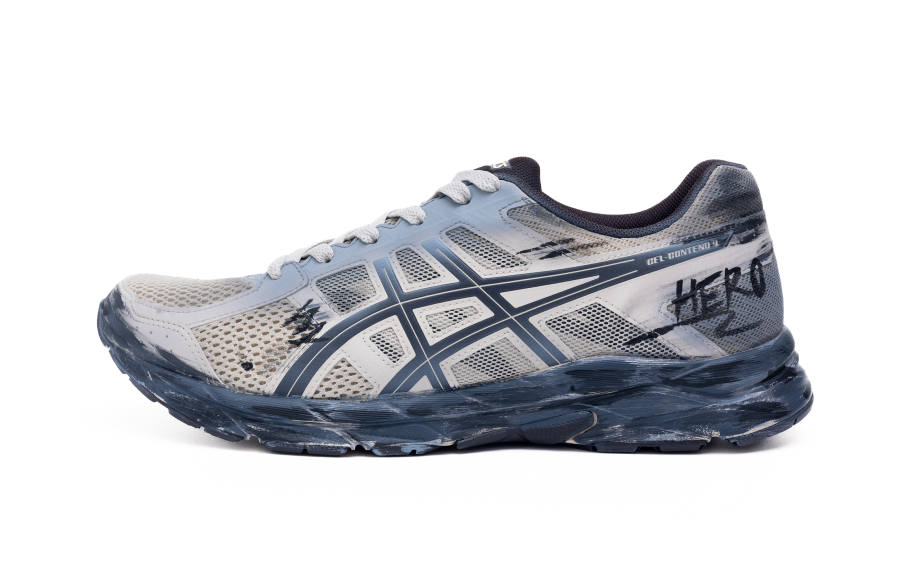 ASICS Gel Contend 4 Running Shoes Men's Low Top Gray/Beige