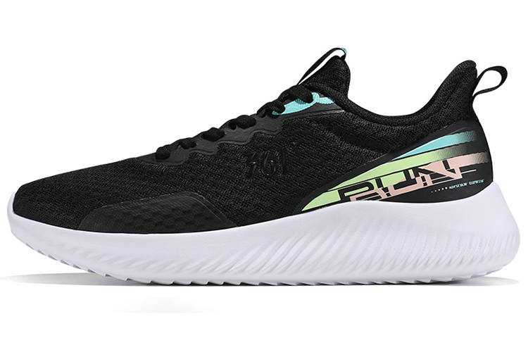 361° Mesh Cushioning Slip Resistant Cushioning Slip Resistant Low top Running Shoes Women's Black