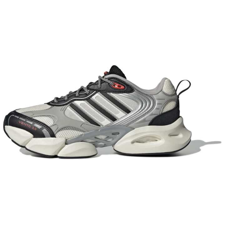 Adidas Adidas Climacool Cushioning Breathable Low top Running Shoes Men's White Black Gray