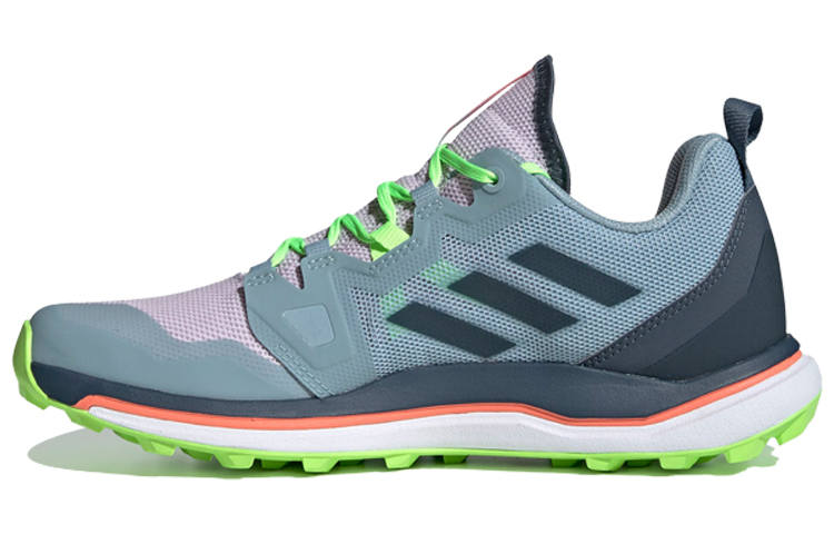 Adidas Adidas Terrex Agravic Trail Low top Running Shoes Women's Purple Blue Green
