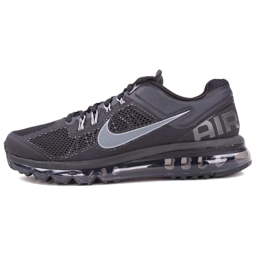 Nike Nike Air Max+ Cushioning, Wear Resistant Low top Running Shoes Men's Black