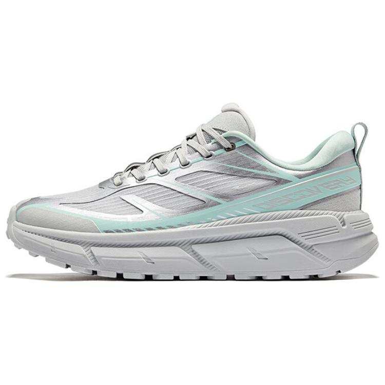 Erke Pastoral 2.0 Cushioning Slip Resistant Abrasion Resistant Low top Chunky Sneakers Men's Gray Green