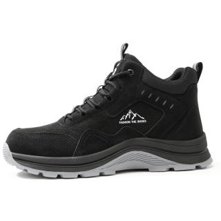 GUYISA Abrasion Resistant Waterproof Slip Resistant High top Outdoor Shoes Men's
