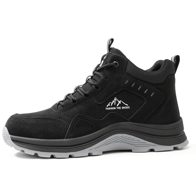 GUYISA Abrasion Resistant Waterproof Slip Resistant High top Outdoor Shoes Men's