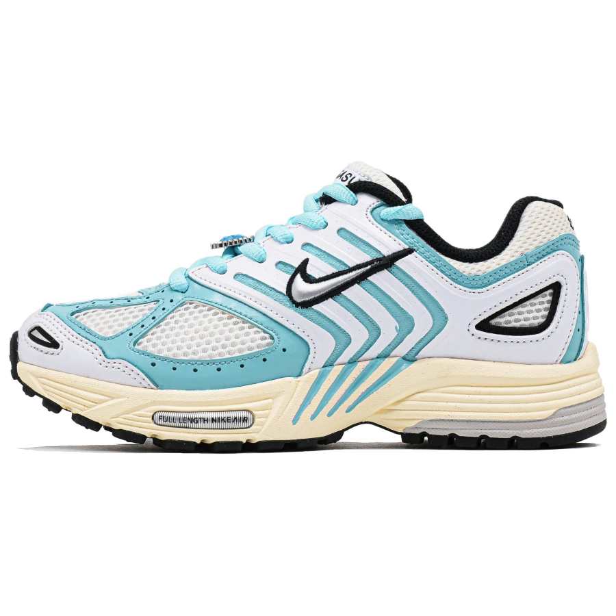 Nike Nike Air Pegasus 2005 Cushioning Abrasion Resistant Cushioning, Wear Resistant Low top Running Shoes Unisex White Cyan