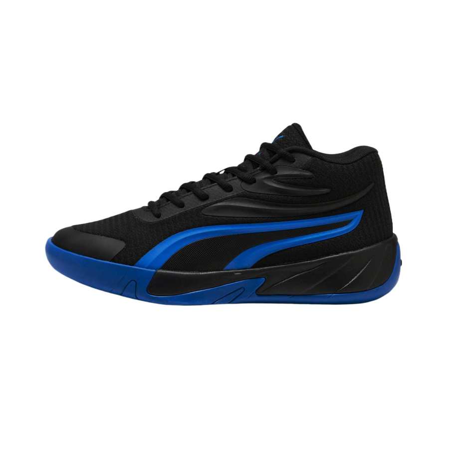 PUMA Abrasion Resistant Lightweight Mid top Running Shoes Unisex Black