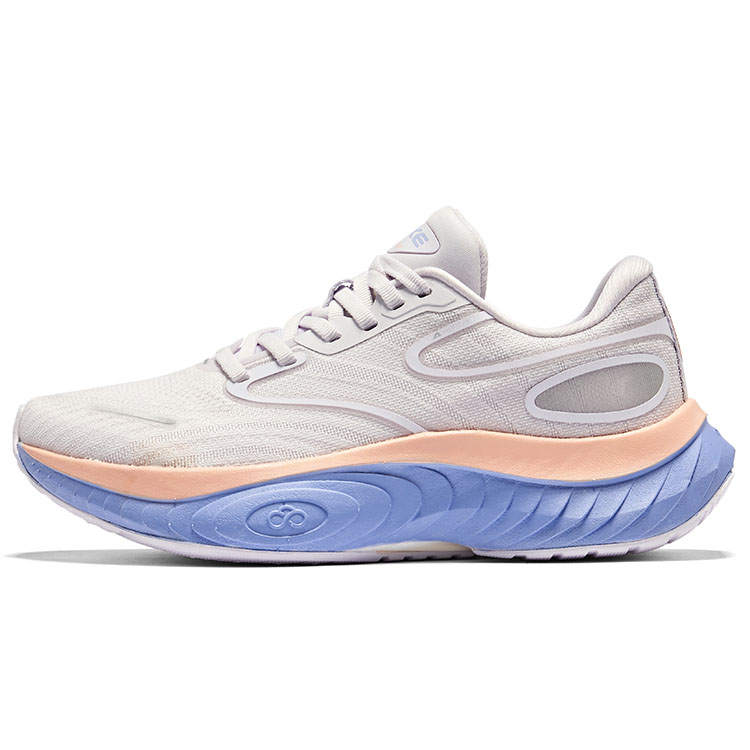 Erke Cushioning Low top Running Shoes Women's Absolute Purple Light Purple Pink