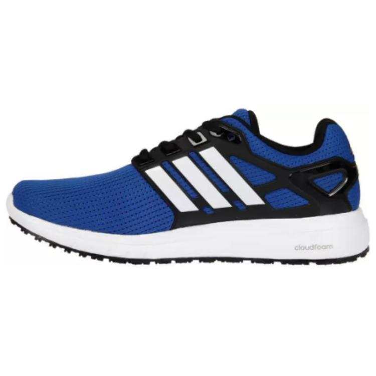 Adidas Adidas Energy Cloud Slip Resistant Abrasion Resistant Low top Running Shoes Men's Blue