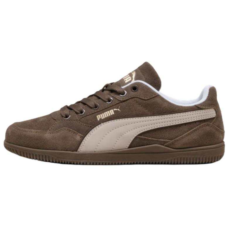 PUMA K MODA Breathable Low top Skateboard Shoes Women's Brown