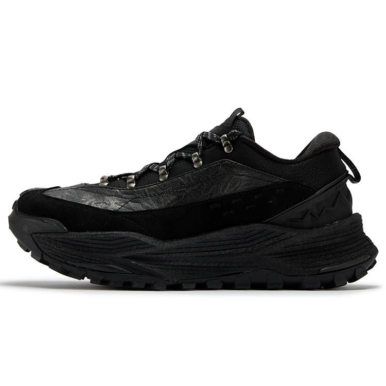 361° Abrasion Resistant Breathable Low top Casual Running Shoes Men's Obsidian Black