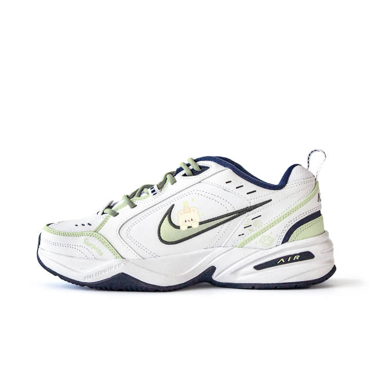 Nike Nike Air Monarch 4 Evening Boat Ferry, Small Flower Slip Resistant Abrasion Resistant Low top Chunky Sneakers Unisex