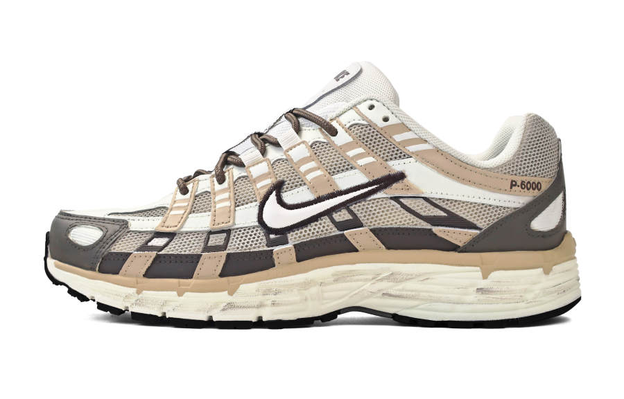 Nike Nike P 6000 Breathable Support Balance Low top Running Shoes Unisex Light Brown