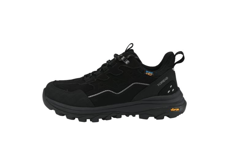 TOREAD Sports Cushioning Abrasion Resistant Breathable Waterproof Slip Resistant Low top Outdoor Shoes Women's Black