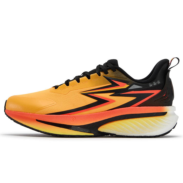 361° Rain Screen 9 Cushioning, Wear Resistant Low top Casual Running Shoes Men's Orange Black