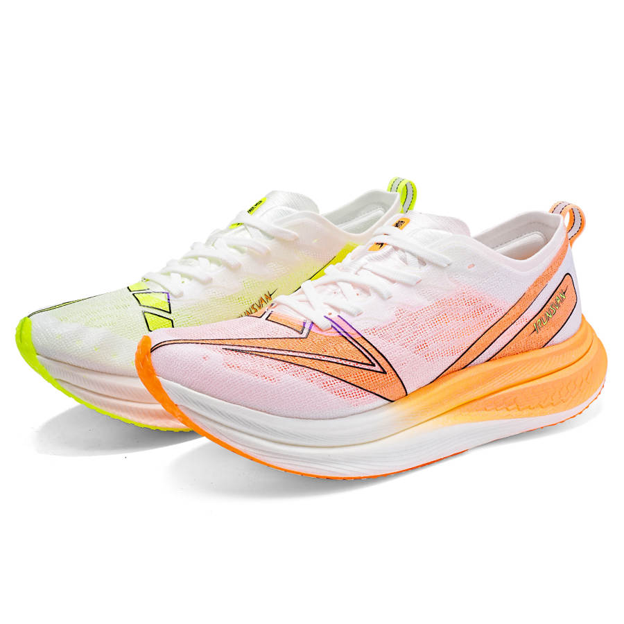 IRUNSVAN IRUNSVAN Low top Running Shoes Unisex Persimmon Like Bamboo, Easily Broken.
