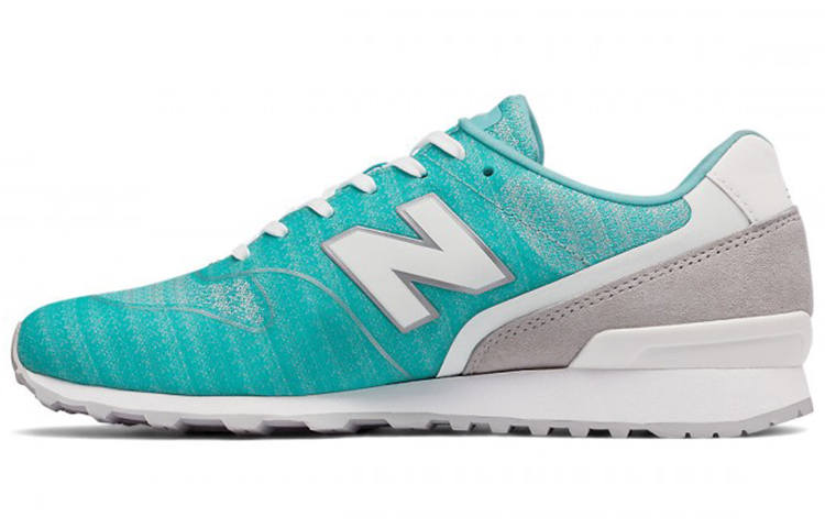 New Balance New Balance NB 696 Re Engineered Fabric Comfortable Low top Running Shoes Women's Sea Wave Blue