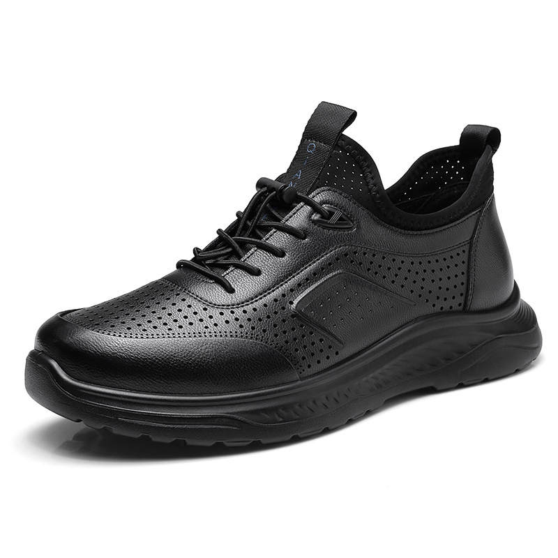 QIANGREN 3515 Men's Casual Shoes Men's Black