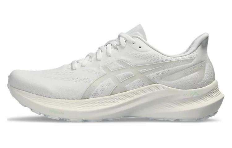 ASICS GT 2000 12 Comfortable Abrasion Resistant Abrasion Resistant Low top Running Shoes Men's White
