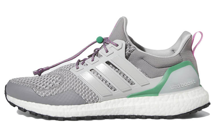 Adidas Adidas ULT Fabric Slip Resistant, Abrasion Resistant, Lightweight Low top Running Shoes Men's White Gray