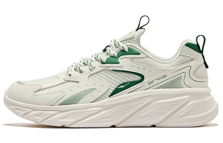 Erke Comfortable And Breathable Fabric Cushioning, Wear Resistant Low top Running Shoes Men's