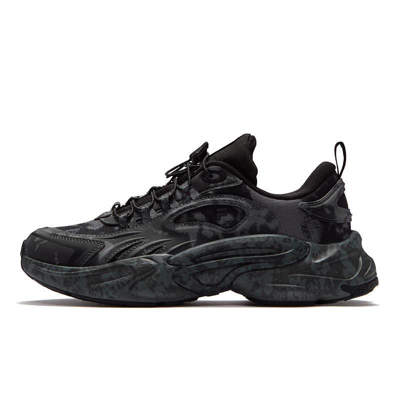 FILA FUSION FORCE X P.A.M. Gravity Shoes Low top Running Shoes Women's Gray Black