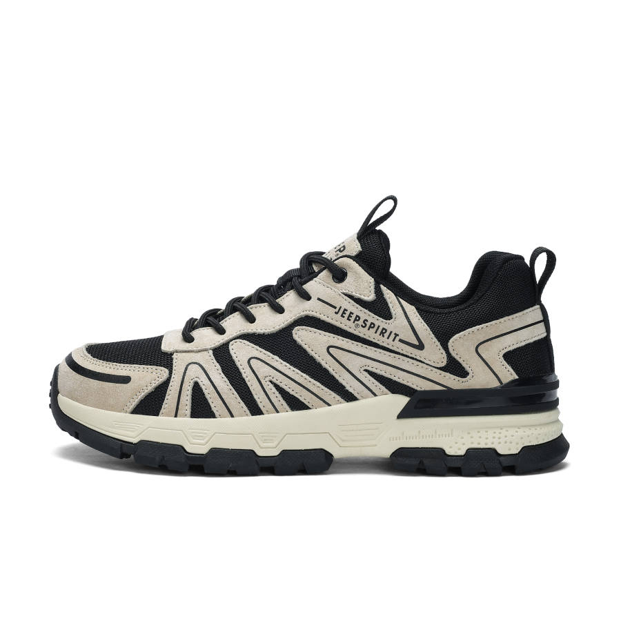 JEEP SPIRIT Low top Outdoor Shoes Unisex Graphite Black
