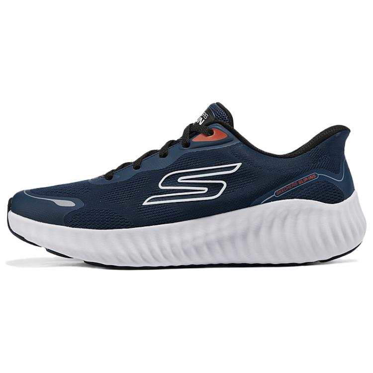 Skechers GO RUN NOW Low top Running Shoes Men's Marine Blue