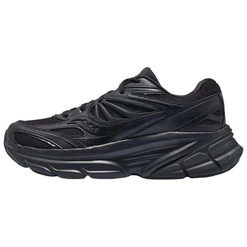 Saucony GUARD Guardian Cushioning Low top City Commuting Casual Running Shoes Unisex Black