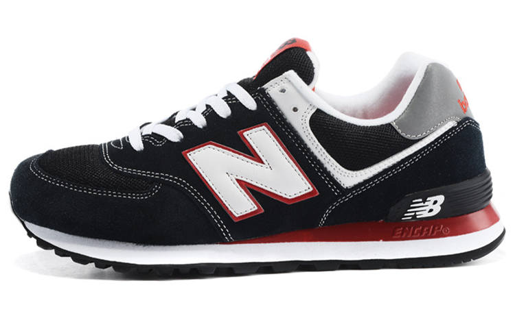New Balance New Balance 574 Series Low Top Black/Red