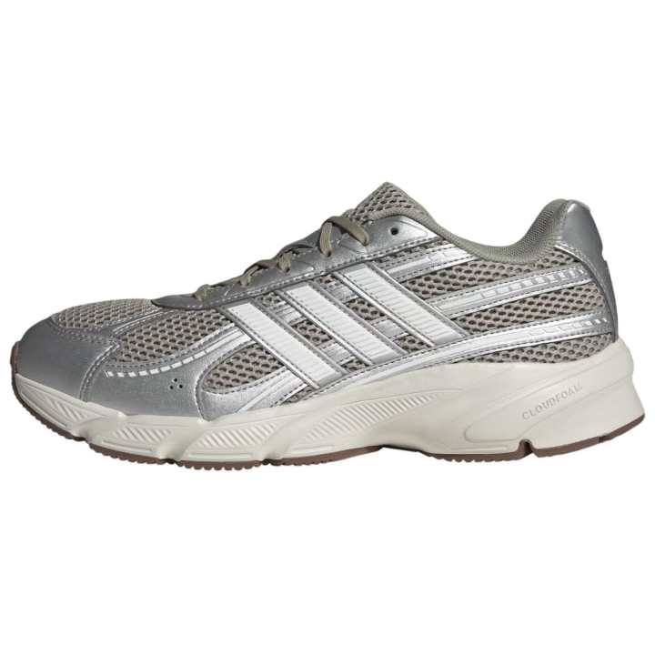 Adidas Adidas TECHNOCHAOS 2000 Breathable Casual Running Shoes Men's Silver Gray