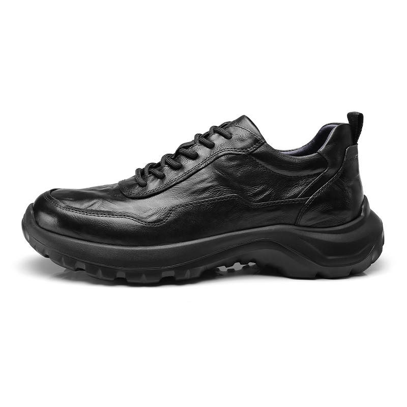 QIANGREN 3515 Men's Casual Shoes Men's Black Brown