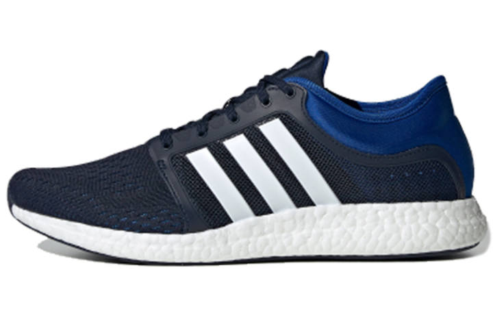 Adidas Adidas Rocket Boost Mesh Slip Resistant, Abrasion Resistant, Lightweight Low top Marathon Running Shoes Men's Navy Blue
