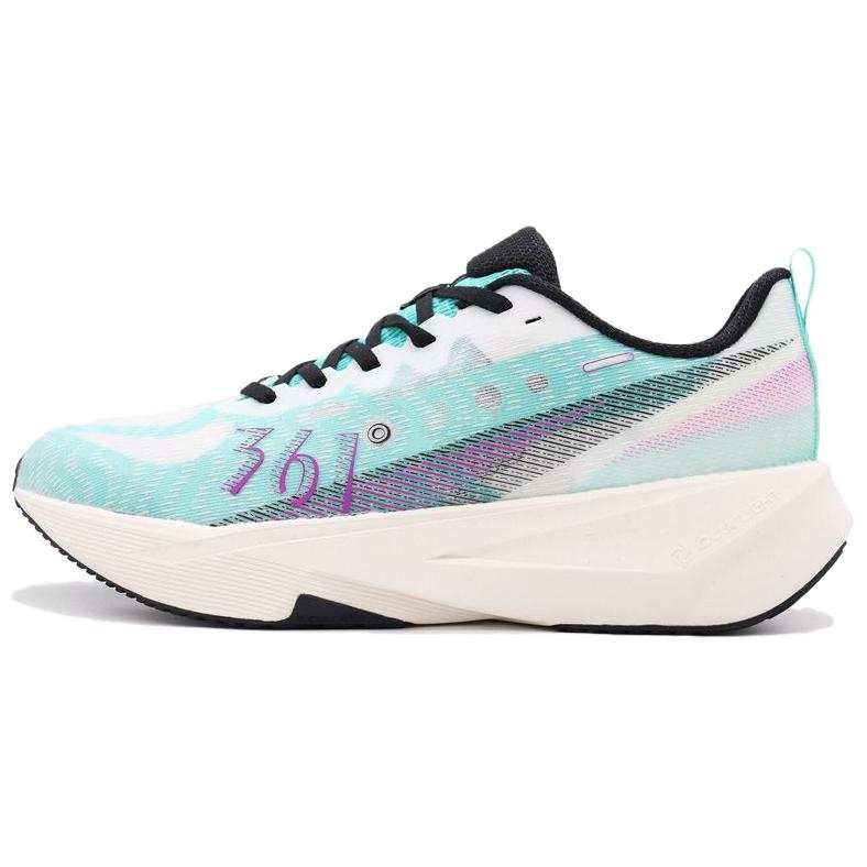 361° Ling Bee Slip Resistant Abrasion Resistant Low top Casual Running Shoes Men's Blue White Purple
