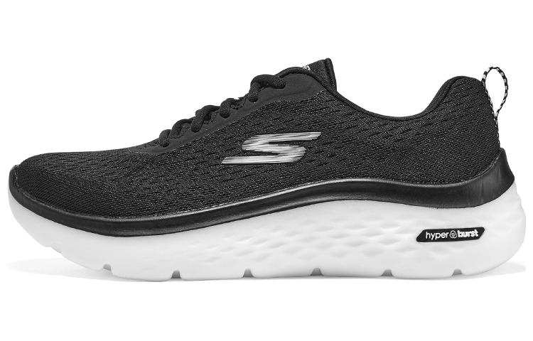 Skechers Go Walk Hyper Burst Low top Running Shoes Women's Black White