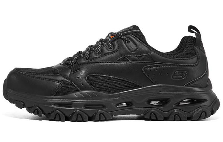 Skechers Catapult Textile, Leather Low top Chunky Sneakers Men's All Black
