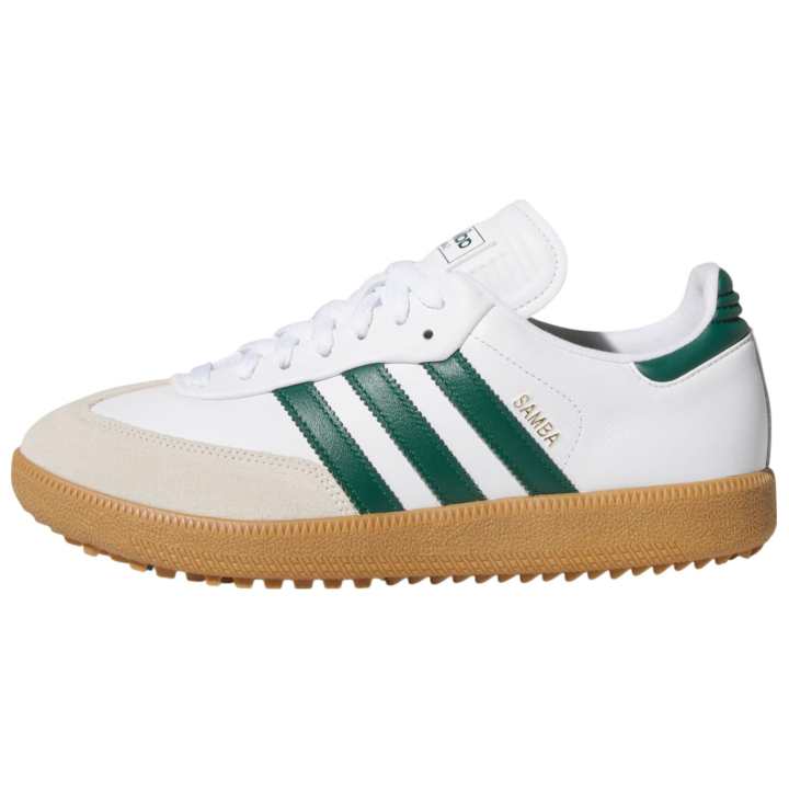 Adidas Samba Adidas Spikeless Golf 'White Collegiate Green Gum'