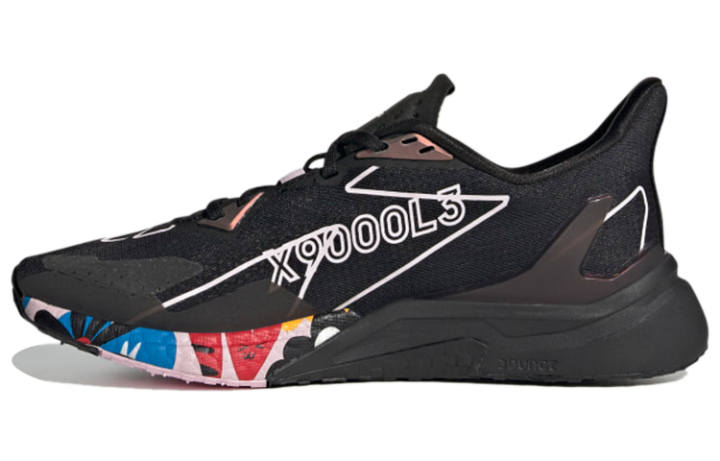 Adidas Adidas X9000l3 Heat.Rdy 'Core Black Multi Color' Women's