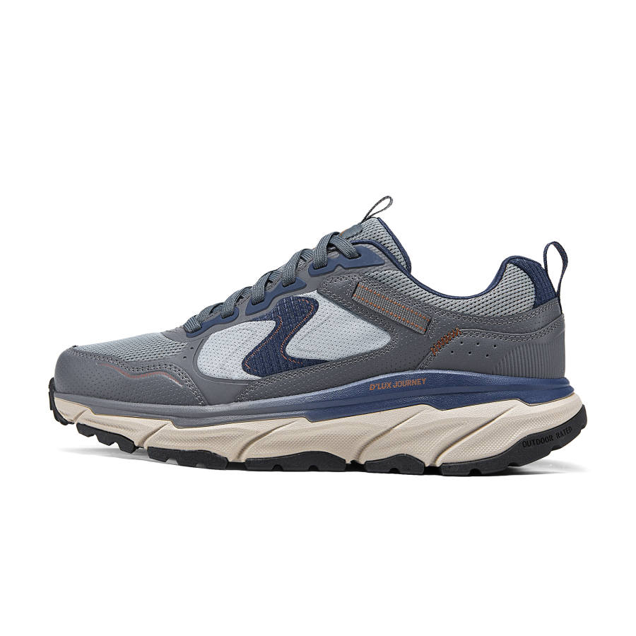 Skechers OUTDOOR MENS Comfortable Abrasion Resistant Low top Outdoor Shoes Men's Gray