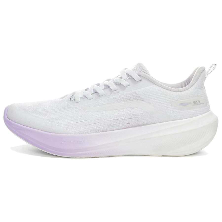 Erke Light Acrobatics 3.0 Slip Resistant Abrasion Resistant Low top Casual Running Shoes Women's White Purple