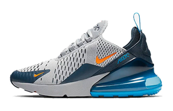 Nike Nike Air Max 270 'Wolf Grey Photo Blue' Gs