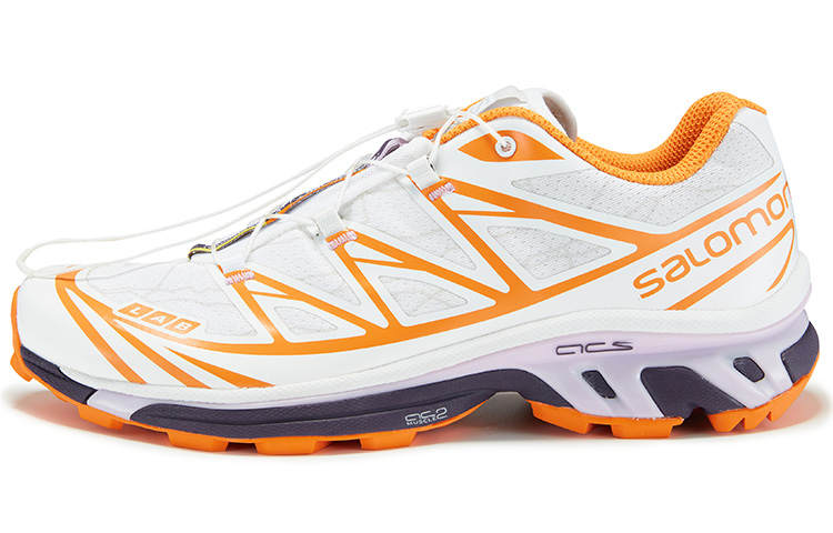 KOLON SPORT SALOMON X KOLON SPORT Running Shoes Unisex Low Top Orange/Purple/White