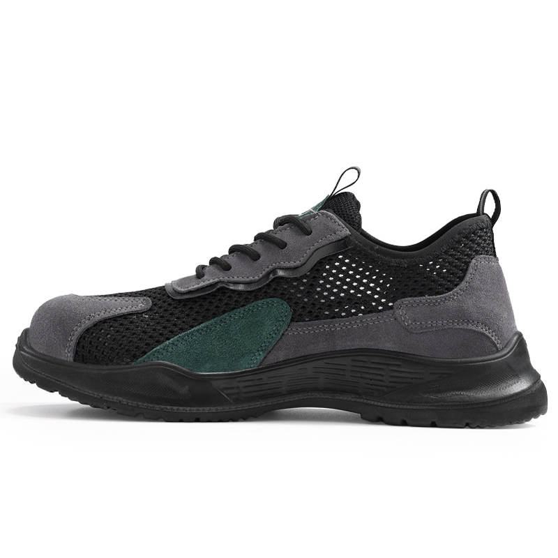 GUYISA Impact Resistant Slip Resistant Impact Resistant Slip Resistant Low top Outdoor Shoes Unisex Black