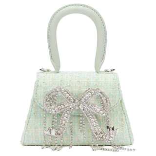 Self-portrait Self portrait Polyester Handbag Women's Mint Green