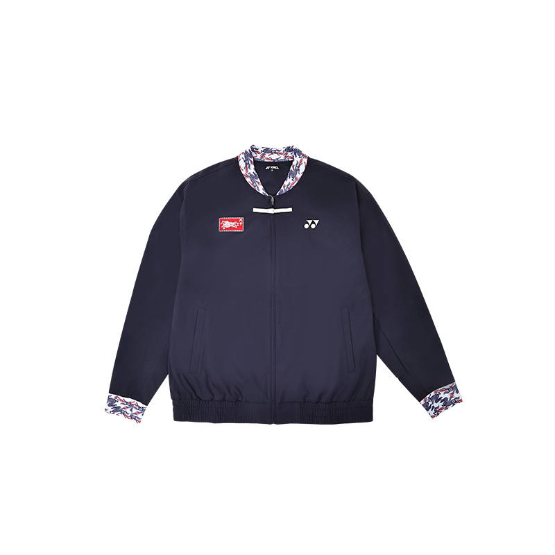 YONEX YONEX Jackets Unisex Navy Blue Baseball Collar Moderate Soft Shell