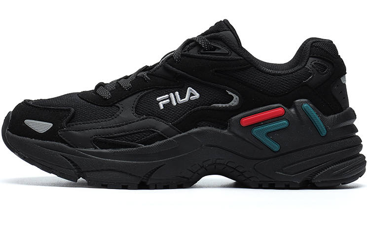 FILA FUSION Catapult Synthetic Leather, Textile Abrasion Resistant Breathable Low top Chunky Sneakers Women's