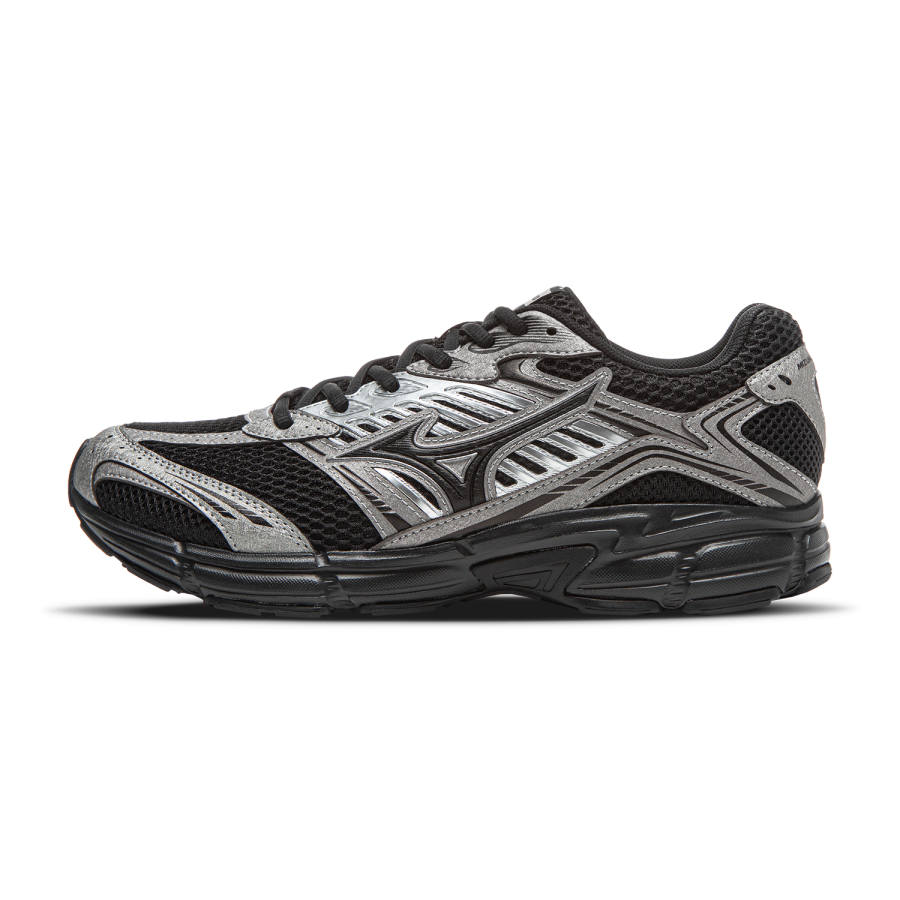 Mizuno Speed Low top Casual Running Shoes Unisex Black Silver
