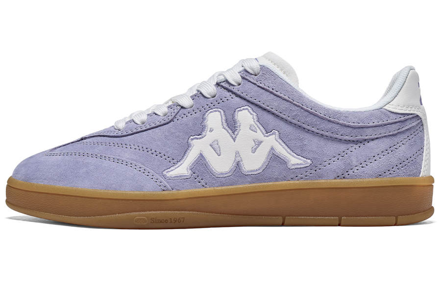 Kappa Tifo Back to Back German Army Trainers Unisex White Purple
