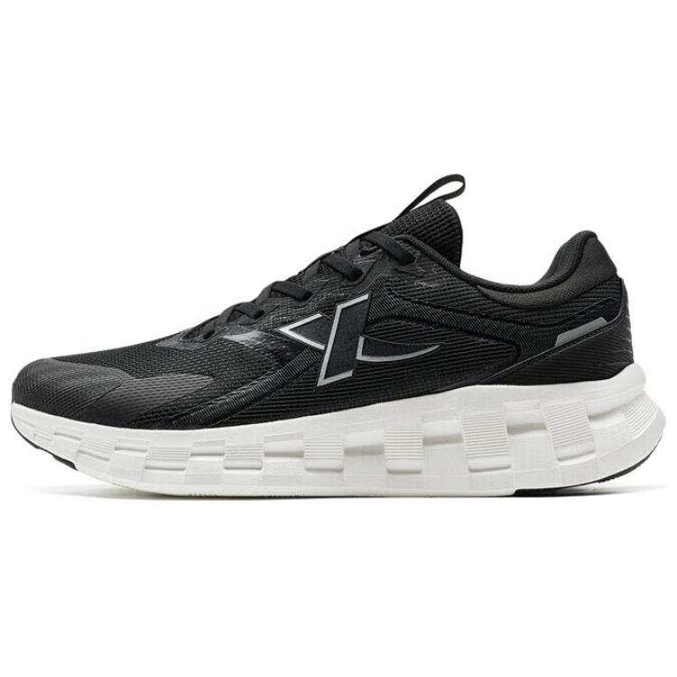 XTEP Cushioning Abrasion Resistant Cushioning, Wear Resistant Low top Casual Running Shoes Men's Black